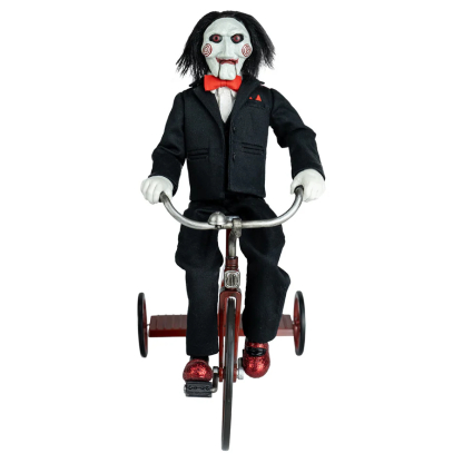 SAW, Billy Puppet, Tricycle, 1/6 Scale, Figure, Action Figure, Trick or Treat Studios, Horror, Movie Prop, Collectible, Jigsaw, Film Franchise, Officially Licensed, Horror Figure, Collector's Item