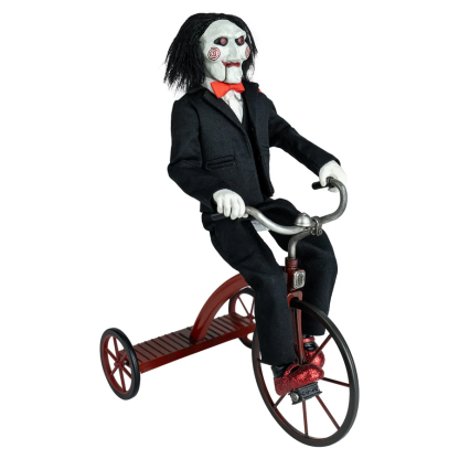 SAW, Billy Puppet, Tricycle, 1/6 Scale, Figure, Action Figure, Trick or Treat Studios, Horror, Movie Prop, Collectible, Jigsaw, Film Franchise, Officially Licensed, Horror Figure, Collector's Item