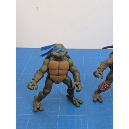 Teenage Mutant Ninja Turtles TMNT 2003 Playmates Action Figures Bundle - Leonardo, Donatello, Raphael (Played Condition) - Image 2