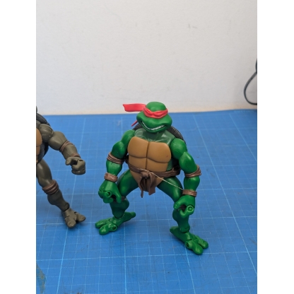 Teenage Mutant Ninja Turtles TMNT 2003 Playmates Action Figures Bundle - Leonardo, Donatello, Raphael (Played Condition) - Image 4