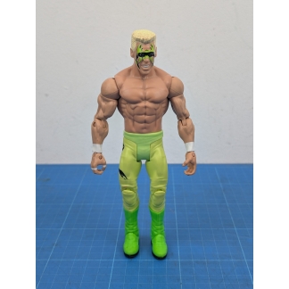 Loose, played-with Mattel WWE "Surfer Sting" action figure from 2013.
