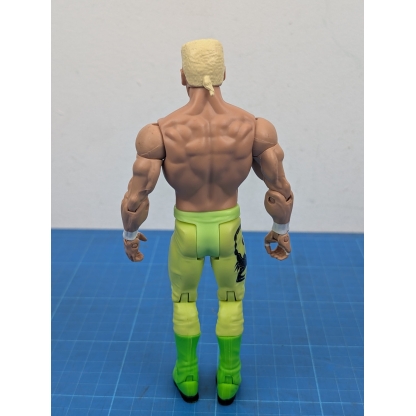 Loose, played-with Mattel WWE "Surfer Sting" action figure from 2013.