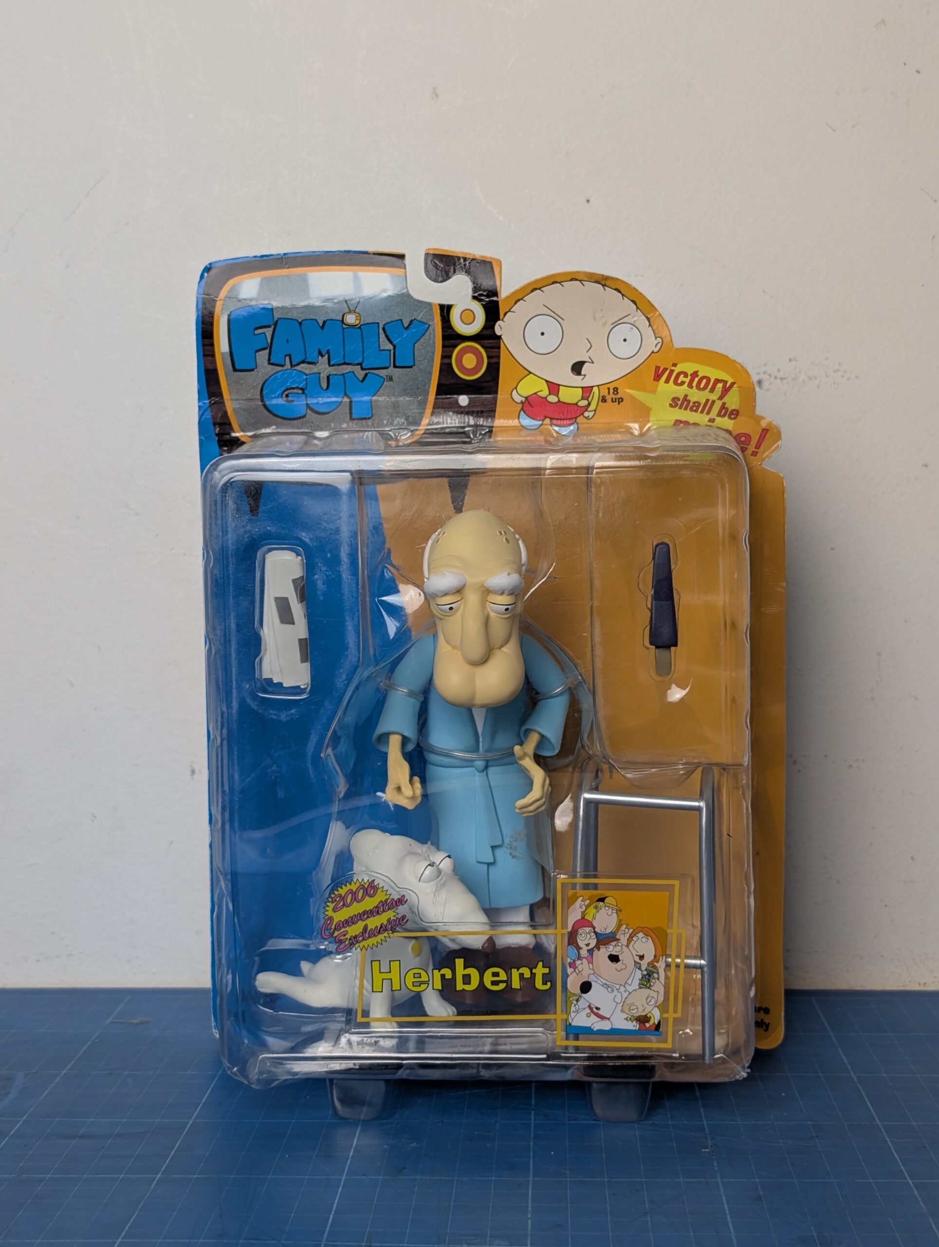 Family Guy Herbert & Jesse 2006 Convention Exclusive Action Figure by Mezco