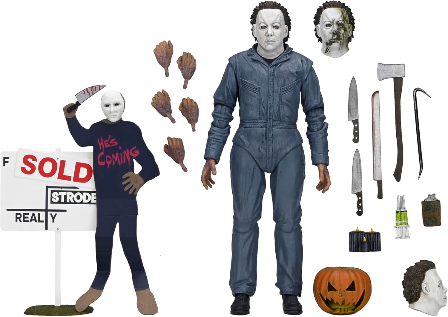 NECA Ultimate Michael Myers Action Figure Halloween 6: The Curse of Michael Myers (7-Inch Scale)