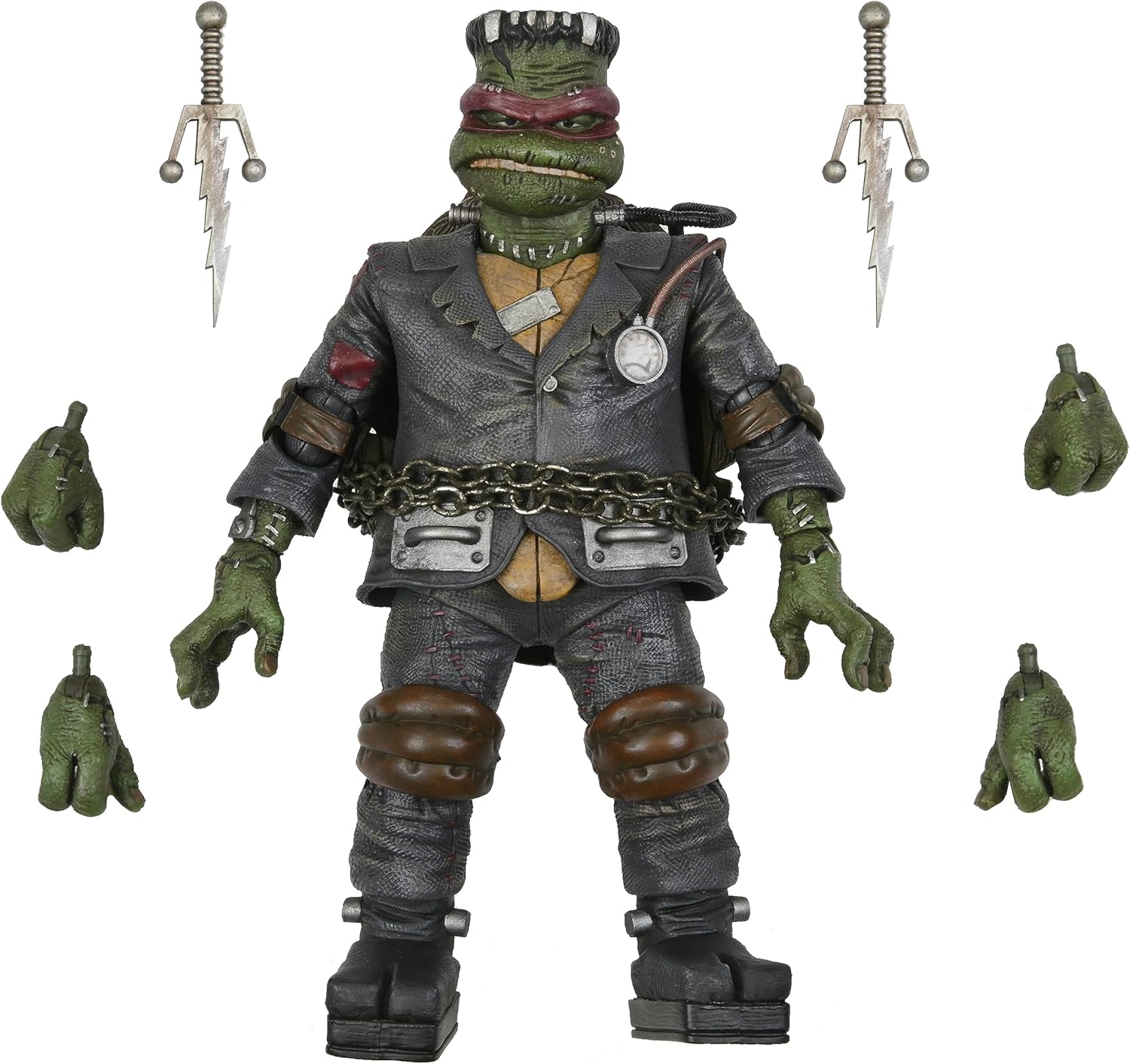 NECA Universal Monsters x TMNT Ultimate Raphael as Frankenstein’s Monster 7″ Action Figure