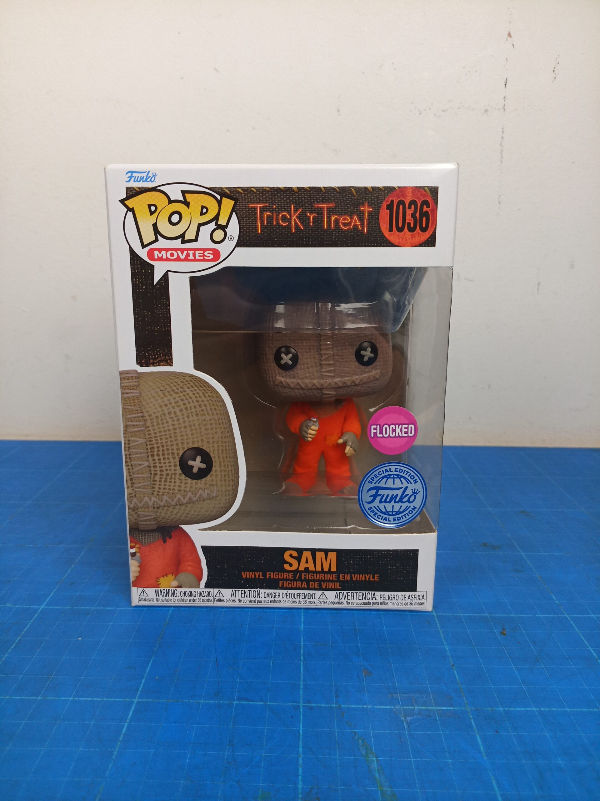 Funko Pop! Movies: Sam from Trick ‘r Treat #1036 Flocked Special Edition