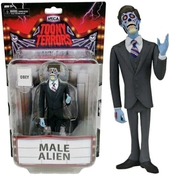 NECA Toony Terrors They Live Male Alien (6″ Scale Figure)