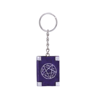 Nemesis Now Book of Spells Keyring with pentagram and sigils