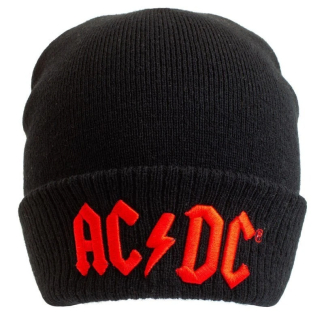 Official AC/DC Knitted Winter Hat Front View