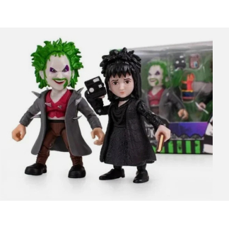 The Loyal Subjects Beetlejuice and Lydia Deetz Thorny edition 3.2-inch Action Vinyls 2-pack