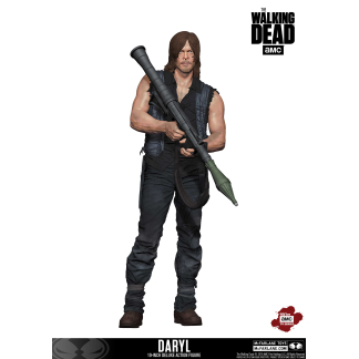 Buy the Daryl Dixon 10-inch Deluxe figure by McFarlane Toys. Includes crossbow and RPG rocket launcher. Official TWD gear at Only Cool Stuff.