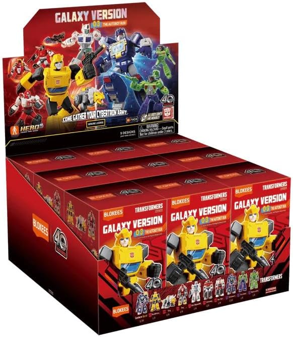 Transformers Blokees Galaxy Version 03 The Autobot Run mystery blind box