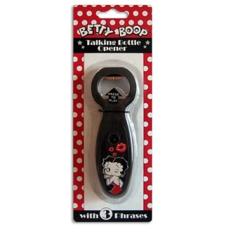 Betty Boop talking bottle opener with sound effects