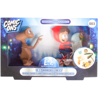 E.T. The Extra-Terrestrial Comic-On 3D Wall Figurine