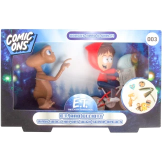 E.T. The Extra-Terrestrial Comic-On 3D Wall Figurine