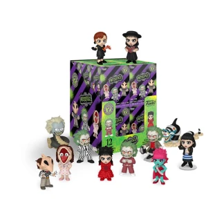 Funko mystery mini figure from the Beetlejuice Beetlejuice collection, 5cm tall collectible inside a blind box.