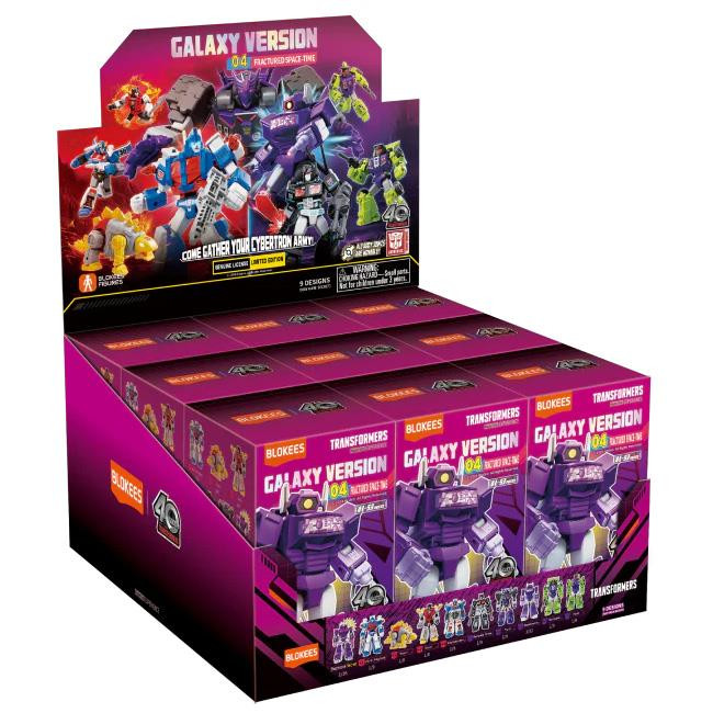 Transformers Blokees Galaxy Version 04 Fractured Space-Time blind box