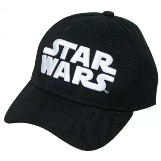 Official Star Wars Logo Black Baseball Cap Snapback