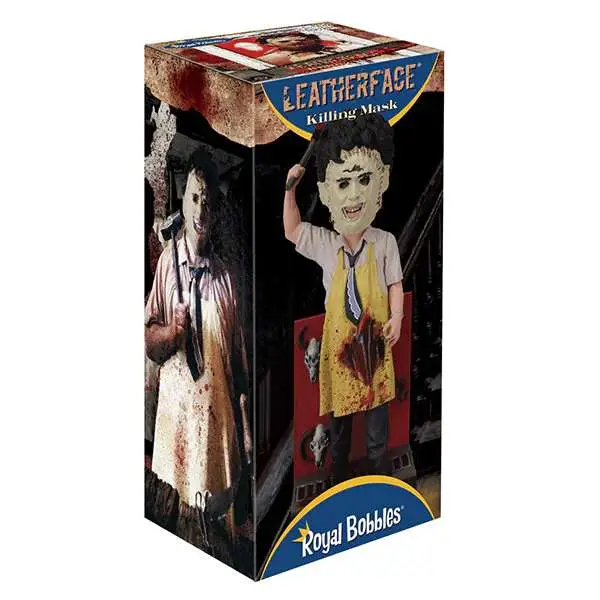 Leatherface Killing Mask Bobble Head
