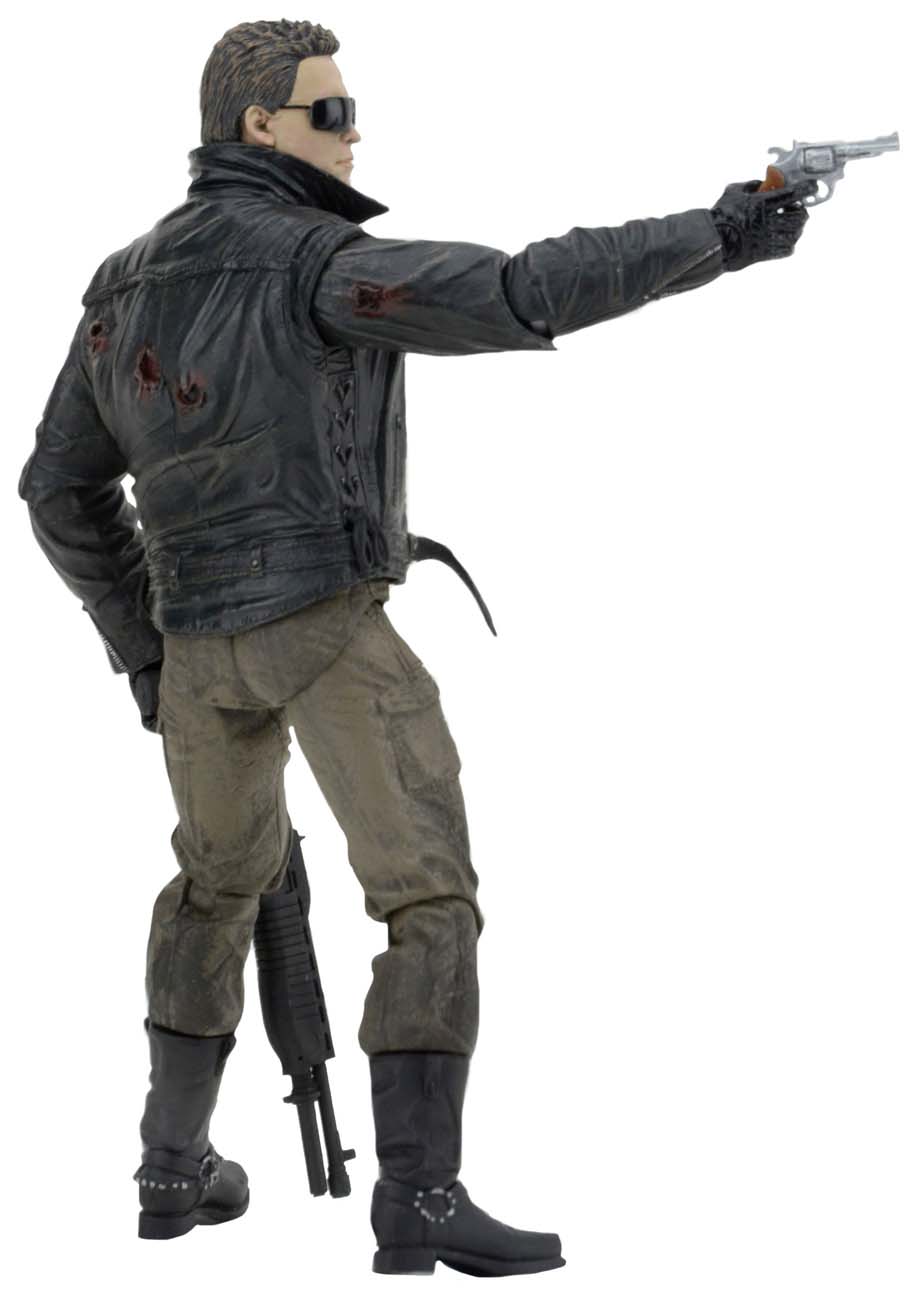 Terminator Ultimate T-800 Police Station Assault NECA Figure Front View