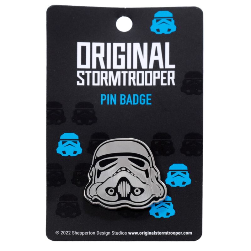 The Original Stormtrooper Helmet official licensed enamel pin badge