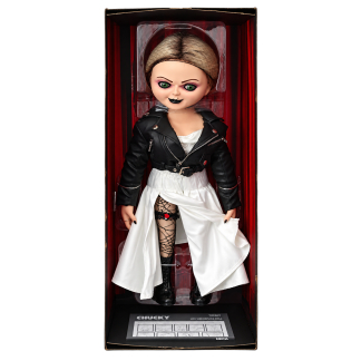 NECA Life Size Tiffany Doll showing white dress and stocking detail
